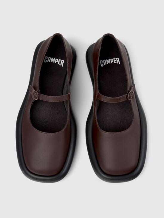 26SS 캠퍼 플랫 슈즈 K201809 002 ONDA 0 Burgundy - CAMPER