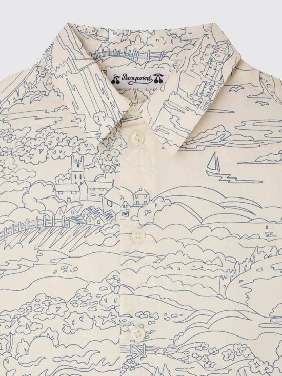 26SS [키즈] 봉쁘앙 셔츠 S06BSHW00008 677 Ink - BONPOINT