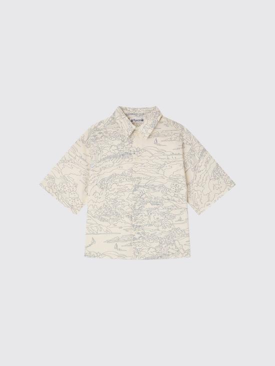 26SS [키즈] 봉쁘앙 셔츠 S06BSHW00008 677 Ink