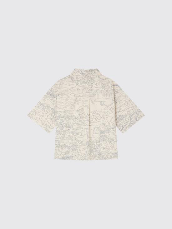 26SS [키즈] 봉쁘앙 셔츠 S06BSHW00008 677 Ink - BONPOINT