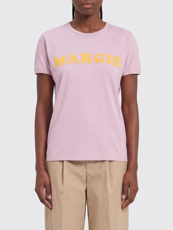 26SS MM6 메종마르지엘라 반팔 티셔츠 S62GD0212M20108 224 Pink