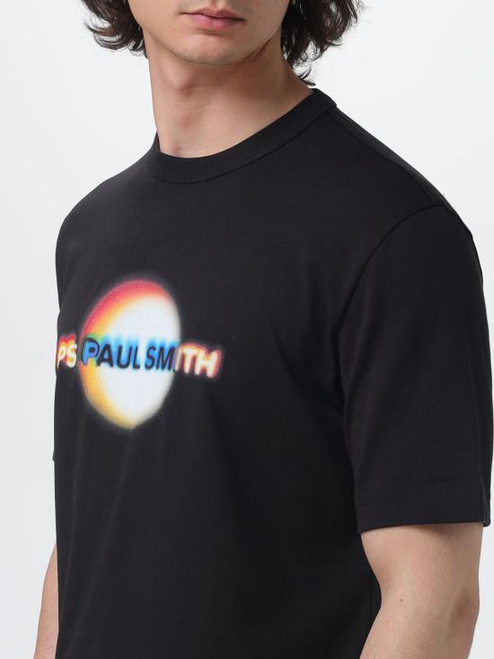 26SS 폴 스미스 반팔 티셔츠 M2R220XVP5757 79 Black - PAUL SMITH