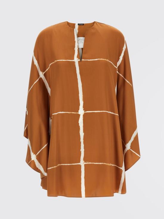 26SS 키톤 셔츠 D49438K0873G0 7003 Brown - KITON