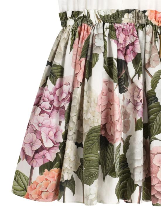 26SS [키즈] 돌체앤가바나 원피스 L5JDAU G7PQPS9000 White - DOLCE & GABBANA