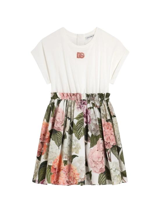 26SS [키즈] 돌체앤가바나 원피스 L5JDAU G7PQPS9000 White