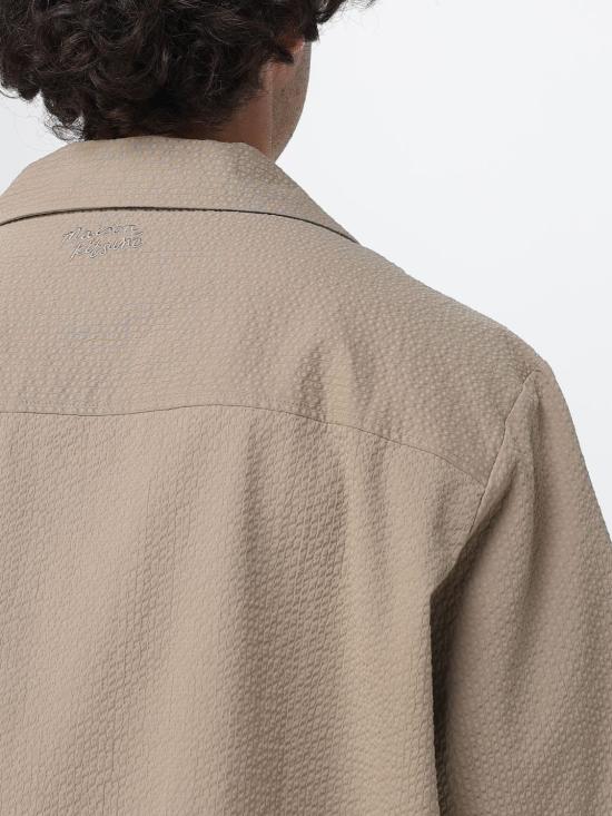 26SS 메종키츠네 셔츠 QM00407WC5082 0429 Brown - MAISON KITSUNE