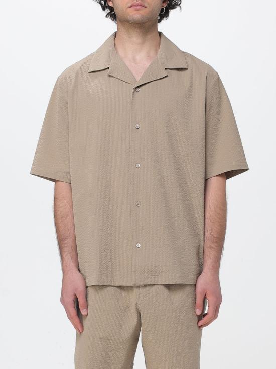 26SS 메종키츠네 셔츠 QM00407WC5082 0429 Brown