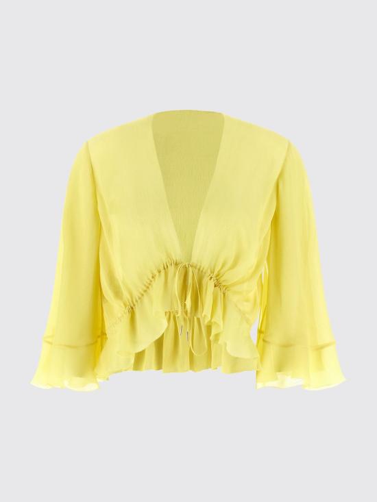 26SS 알베르타 페레티 탑 02321617 0024 Yellow - ALBERTA FERRETTI