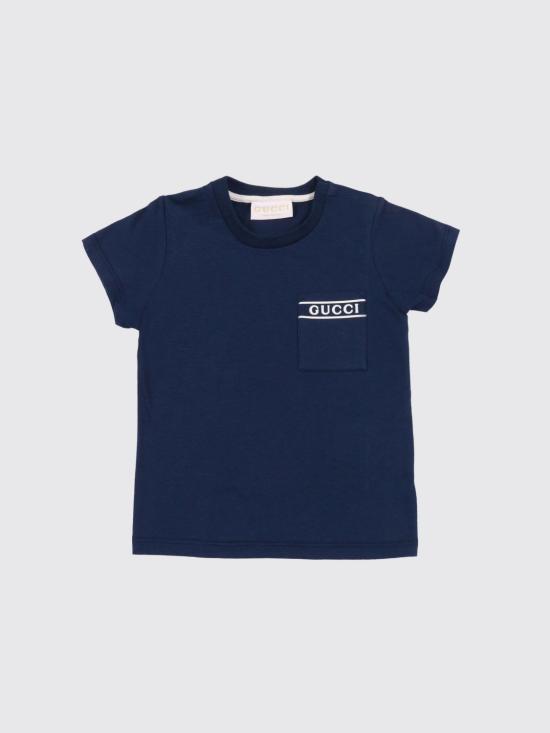 26SS [키즈] 구찌 티셔츠 854326XJHNU 4087 Blue