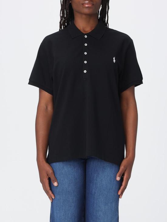 26SS 폴로 랄프로렌 폴로 티셔츠 211B18200 011 Black