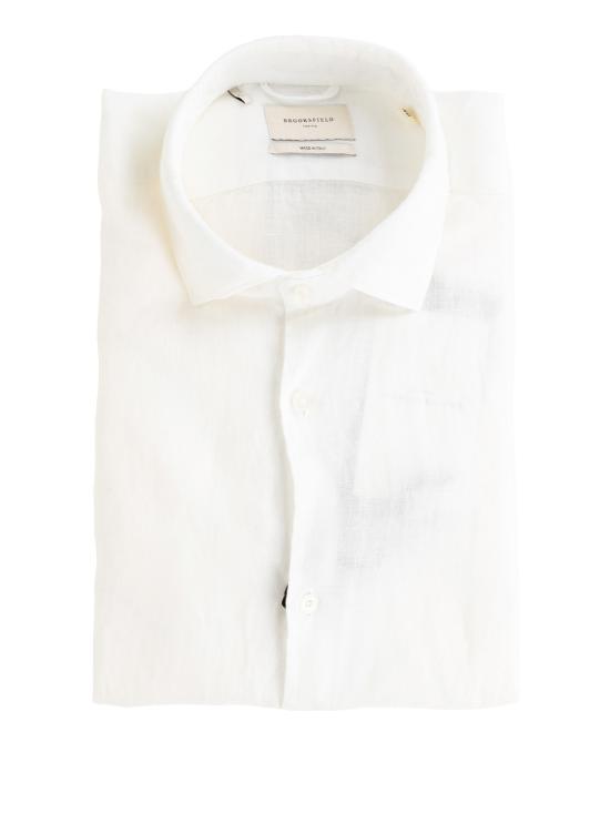 26SS 브룩스 필드 셔츠 202A S0689149A OFF WHITE