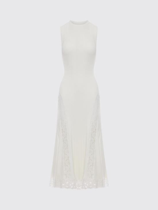 26SS 셀프 포트레이트 롱 원피스 SS26089MAW White - SELF PORTRAIT