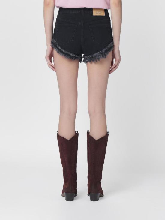 26SS 이자벨마랑 숏팬츠 SH0283FAD1H02I 02FK Black - ISABEL MARANT