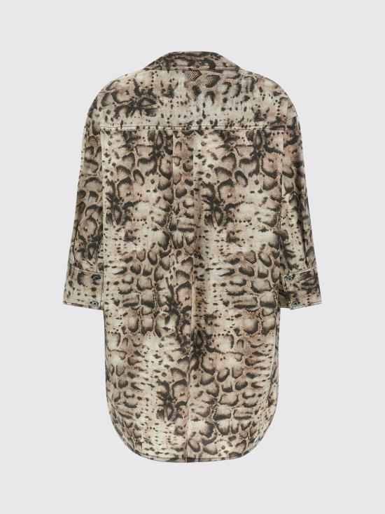 26SS 핑코 미디 원피스 106842A3B1 CZ9 Brown - PINKO