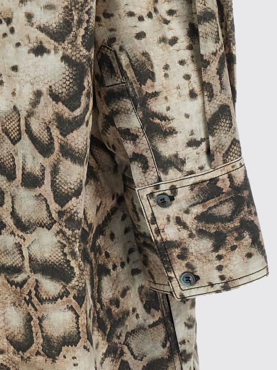 26SS 핑코 미디 원피스 106842A3B1 CZ9 Brown - PINKO