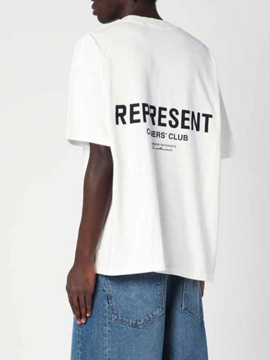 26SS 리프레젠트 반팔 티셔츠 OCM41114C 072 White - REPRESENT