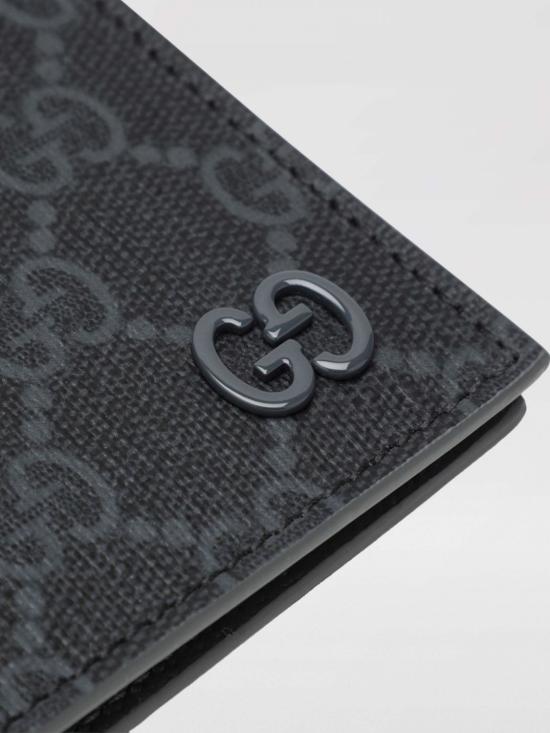 26SS 구찌 GG 바이폴드 지갑 768243FACQC 1048 Black - GUCCI