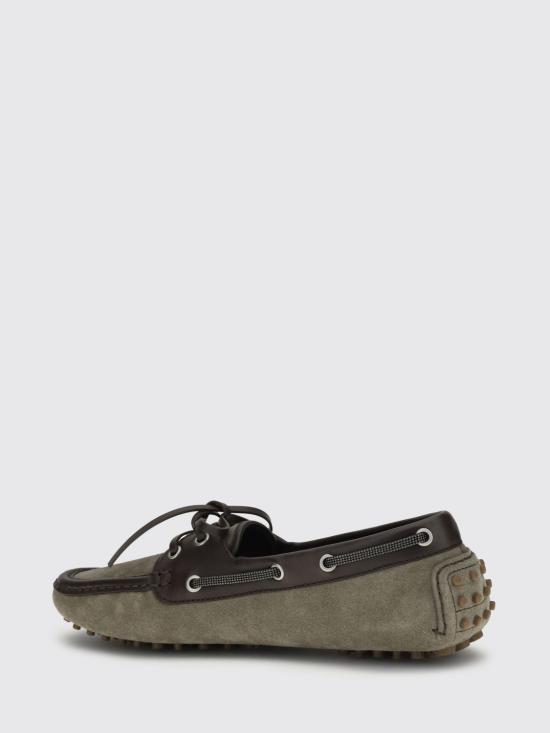 26SS 브루넬로 쿠치넬리 슈즈 MZSFG3200 C8850 Savannah - BRUNELLO CUCINELLI