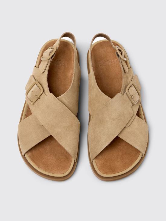 26SS 캠퍼 슈즈 K101093 002 LLUC SANDAL 0 Brown - CAMPER