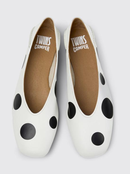 26SS 캠퍼 카시 미라 플랫슈즈 K201253 049 TWINS 0 White - CAMPER