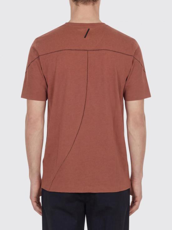 26SS 톰크롬 반팔 티셔츠 MTS924 RED WOOD Red - THOM KROM