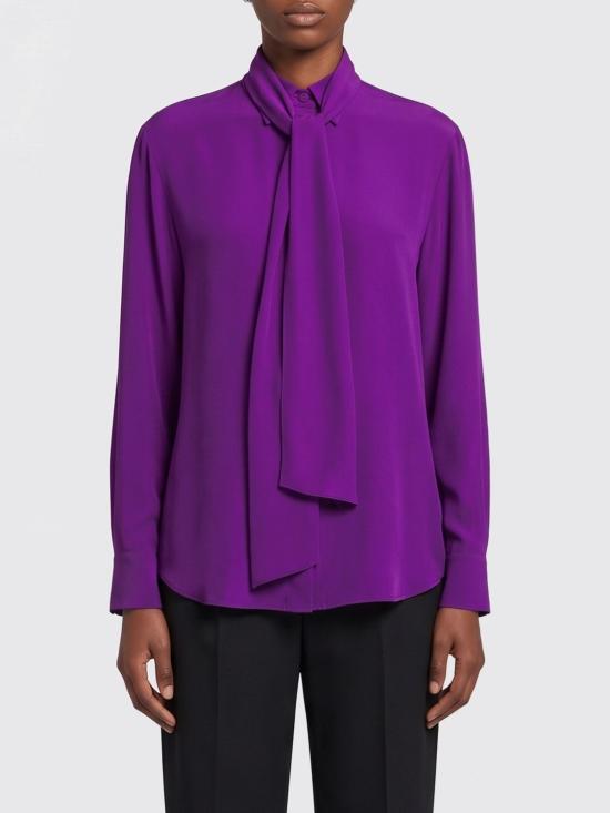 26SS 발렌시아가 탑 872329TUN13 5210 Violet