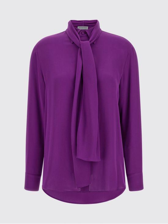 26SS 발렌시아가 탑 872329TUN13 5210 Violet - BALENCIAGA