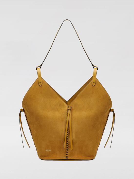 26SS 이자벨마랑 tampa 스웨이드 가죽 토트 백 PM0066FAC2C13M 11SN Camel