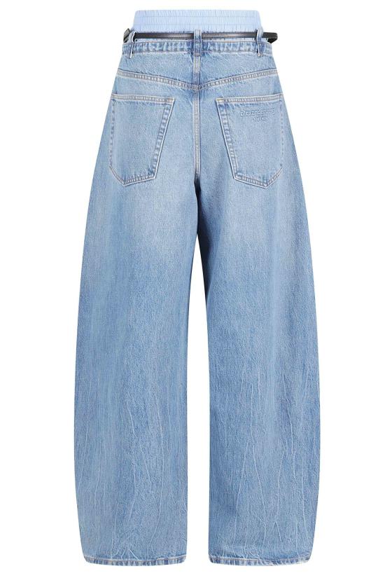  알렉산더 왕 팬츠 프리스타일 블로우업 진 블루 - ALEXANDER WANG