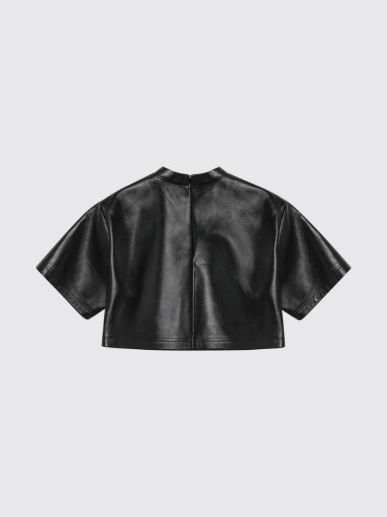 26SS 발렌시아가 탑 871787TUS17 1000 Black - BALENCIAGA