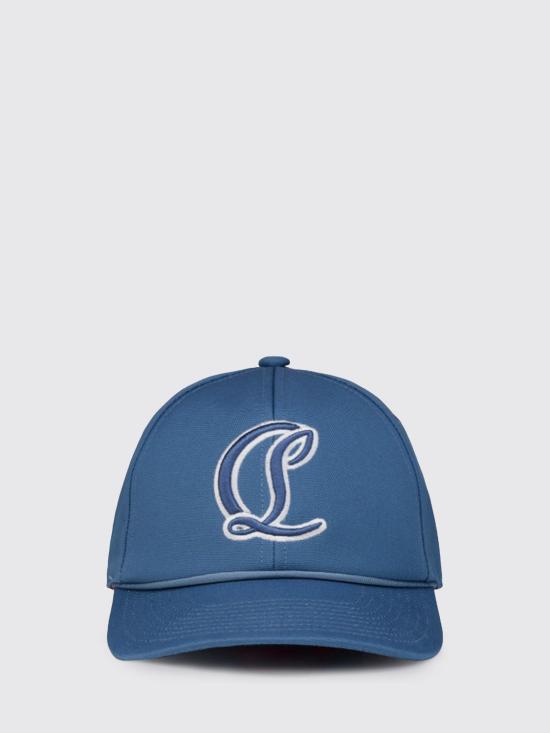 26SS 크리스챤 루부탱 모자 1265137 4375 Gnawed Blue