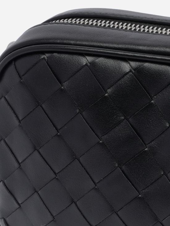26SS 보테가베네타 인트레치아토 미니 카메라백 765911V2HL1 8803 Black - BOTTEGA VENETA