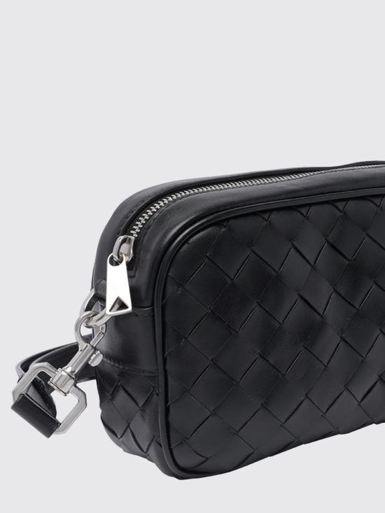 26SS 보테가베네타 인트레치아토 미니 카메라백 765911V2HL1 8803 Black - BOTTEGA VENETA