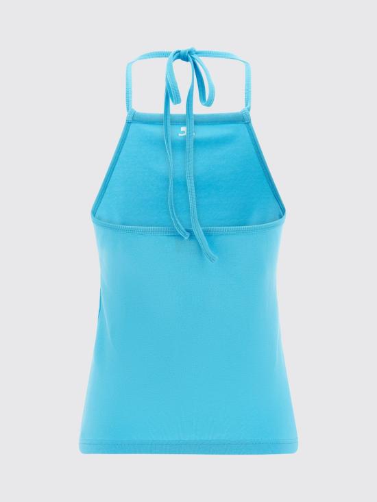 26SS 쿠레쥬 탑 226JDE169JS0203 7027 Blue - COURREGES