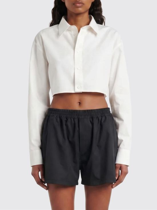 26SS 발렌시아가 셔츠 872327TUM18 9000 White