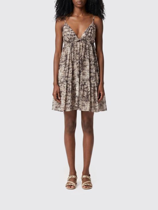 26SS 핑코 롱 원피스 106917A3AP CZ9 Beige