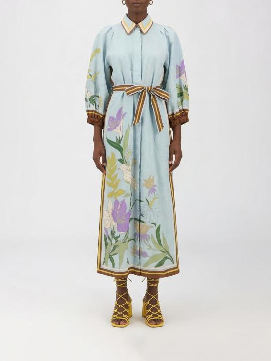 26SS 알레메 롱 원피스 6896D ICEBLUE Ice