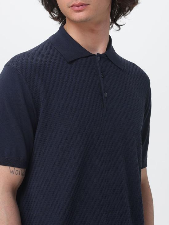 26SS 카날리 폴로 티셔츠 C0127MK02466 300 Blue - CANALI