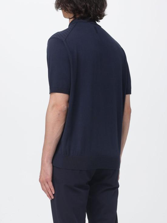 26SS 카날리 폴로 티셔츠 C0127MK02466 300 Blue - CANALI