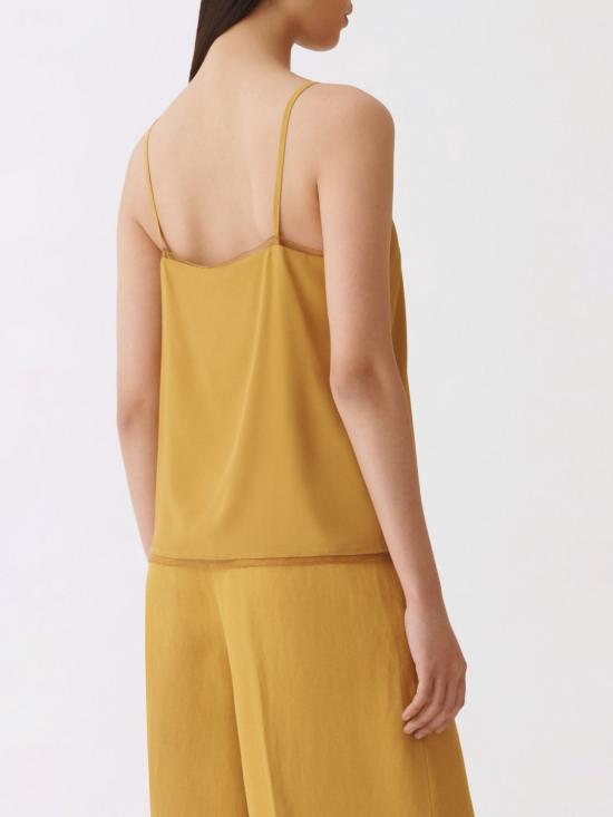 26SS 파비아나 필리피 탑 TPD276F281M152 6174 Mustard - FABIANA FILIPPI