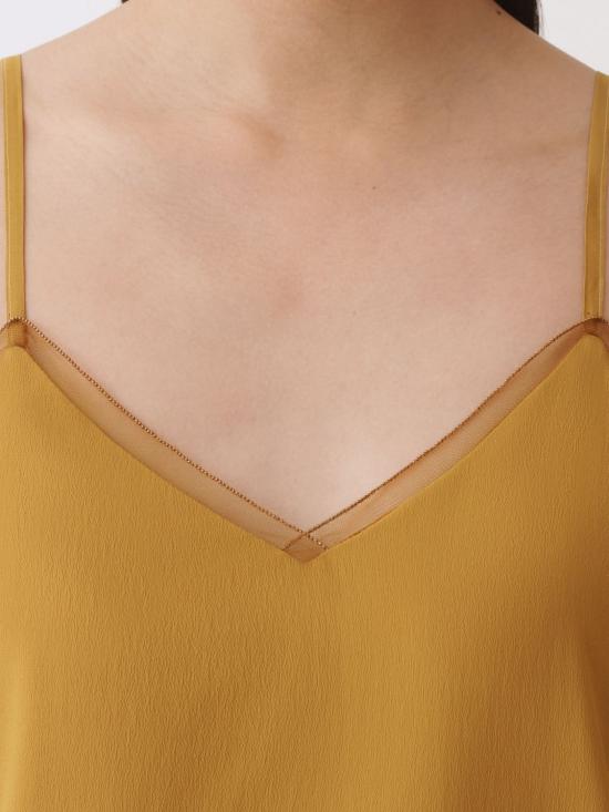 26SS 파비아나 필리피 탑 TPD276F281M152 6174 Mustard - FABIANA FILIPPI