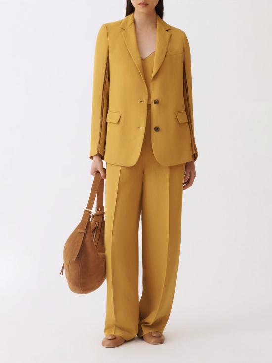 26SS 파비아나 필리피 탑 TPD276F281M152 6174 Mustard - FABIANA FILIPPI
