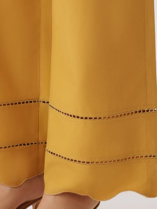 26SS 파비아나 필리피 팬츠 PAD276F799M127 6174 Mustard - FABIANA FILIPPI