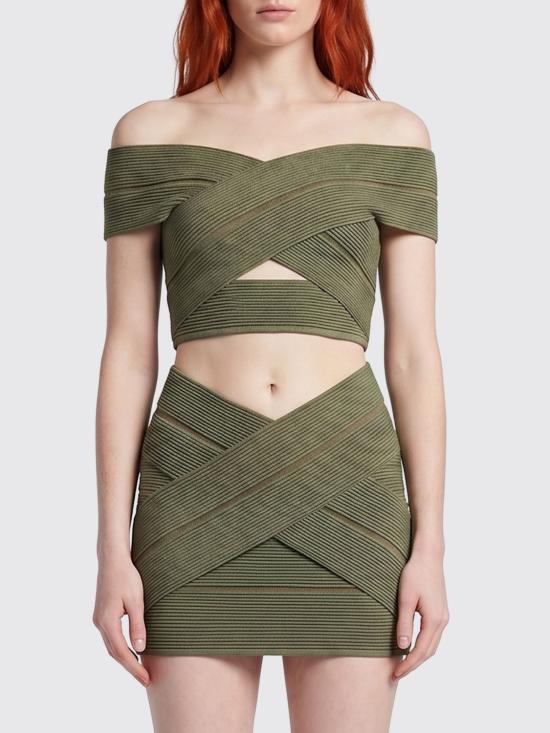 26SS 발망 탑 GF0AB580KJ75 7EU Green