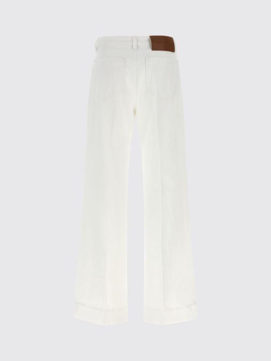 26SS 빅토리아 베컴 스트레이트 팬츠 1226DJE007252LR WASHED White - VICTORIA BECKHAM