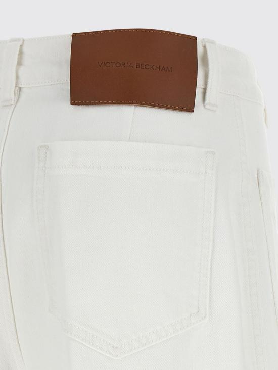 26SS 빅토리아 베컴 스트레이트 팬츠 1226DJE007252LR WASHED White - VICTORIA BECKHAM