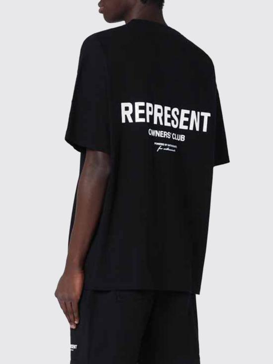 26SS 리프레젠트 반팔 티셔츠 OCM41114C 001 Black - REPRESENT