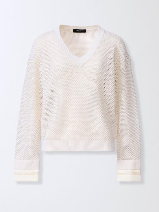26SS 파비아나 필리피 스웨터 MAD276F481M156 VR1 Butter - FABIANA FILIPPI