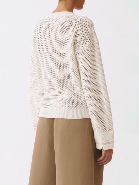26SS 파비아나 필리피 스웨터 MAD276F481M156 VR1 Butter - FABIANA FILIPPI