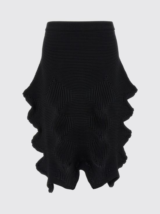 26SS 이세이 미야케 스커트 IM66KG783 15 Black - ISSEY MIYAKE